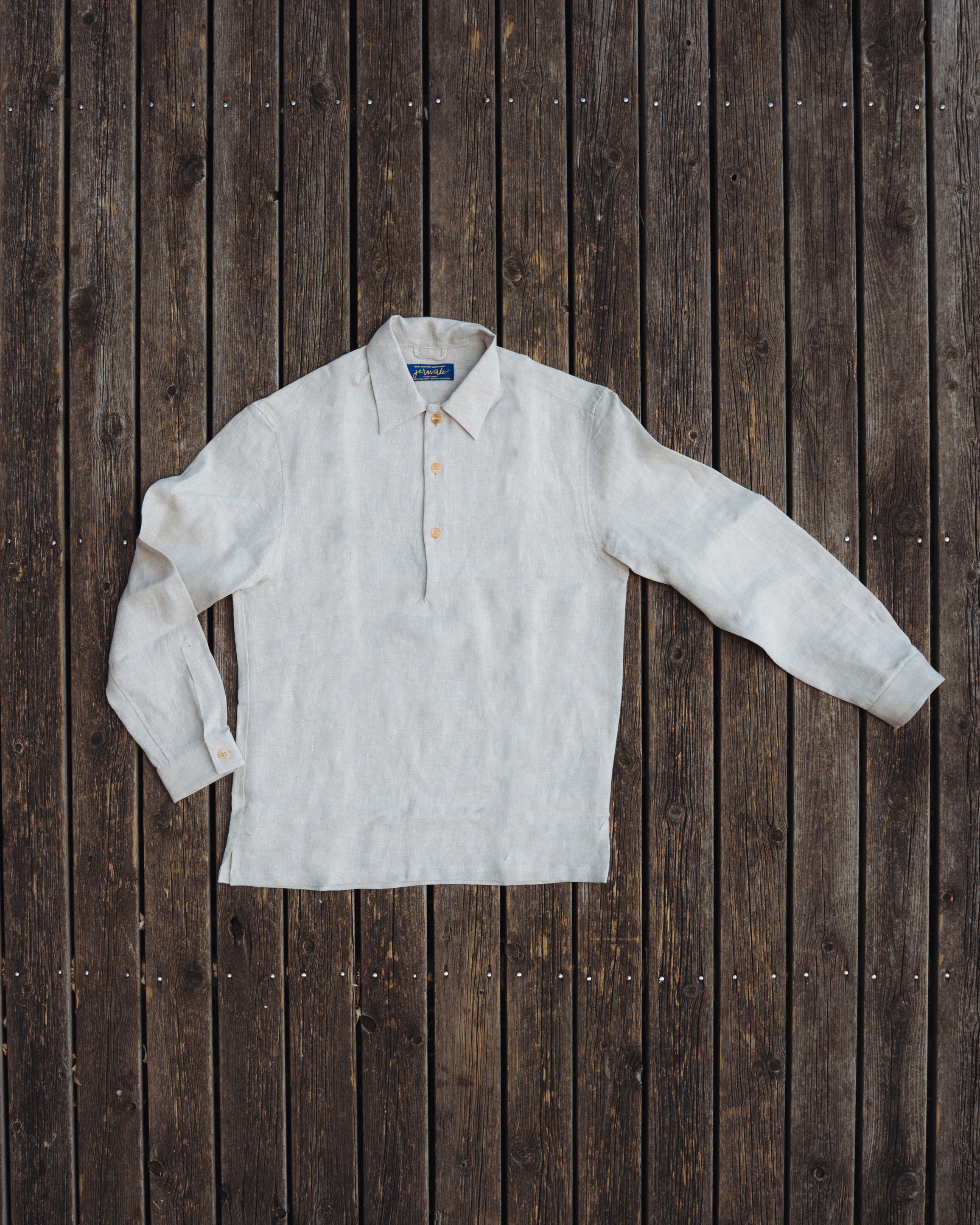 FiveNine Linen Shirt Sand