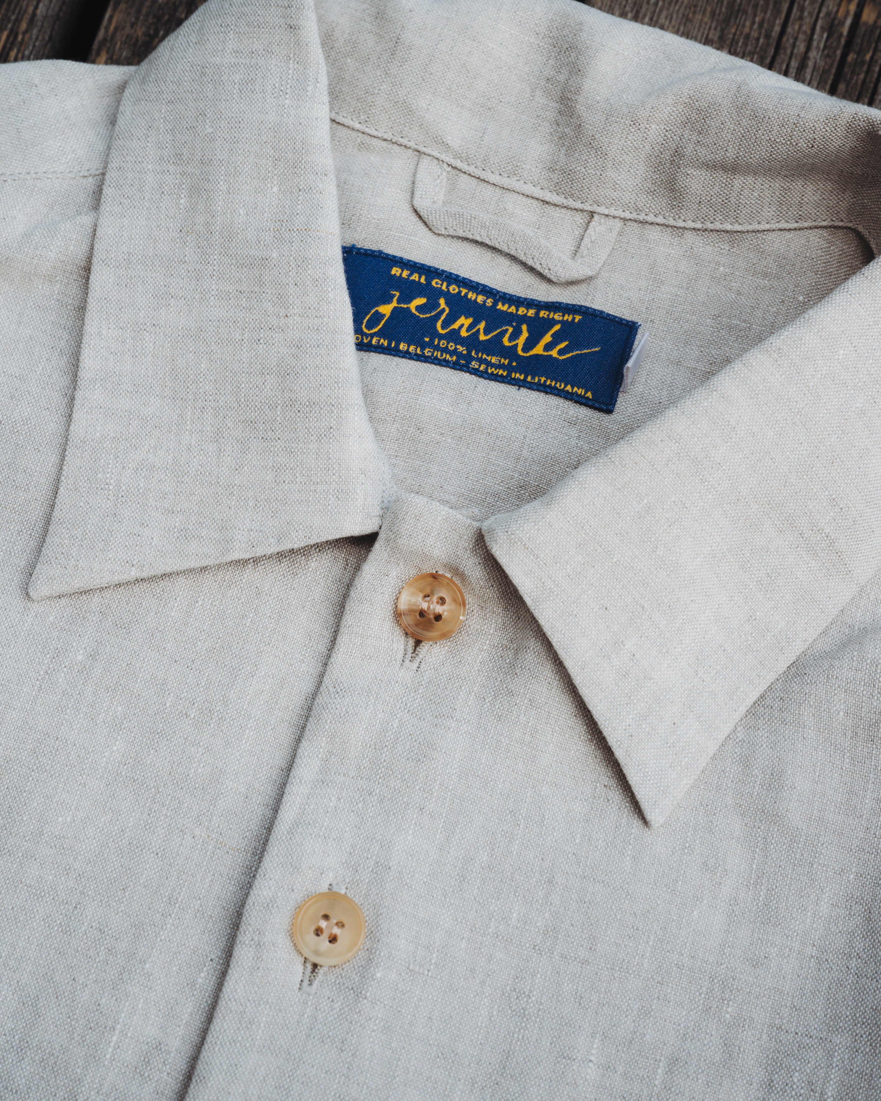 FiveNine Linen Shirt Sand