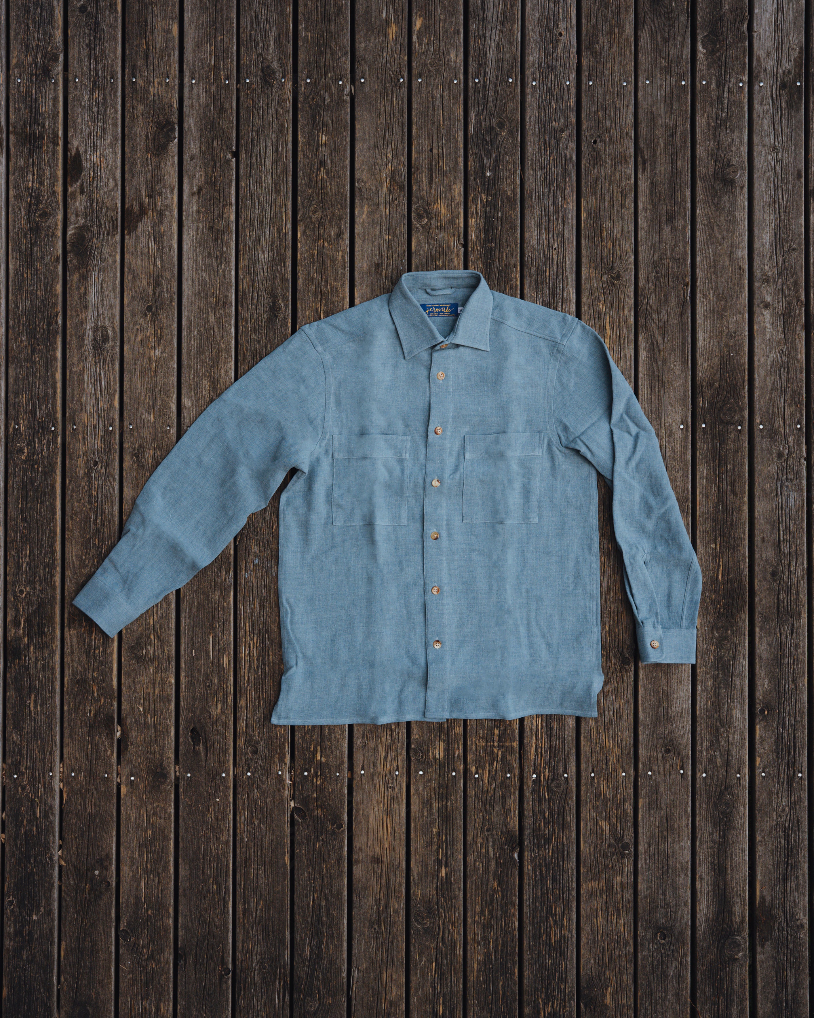 The Drifter Shirt - Mist Blue