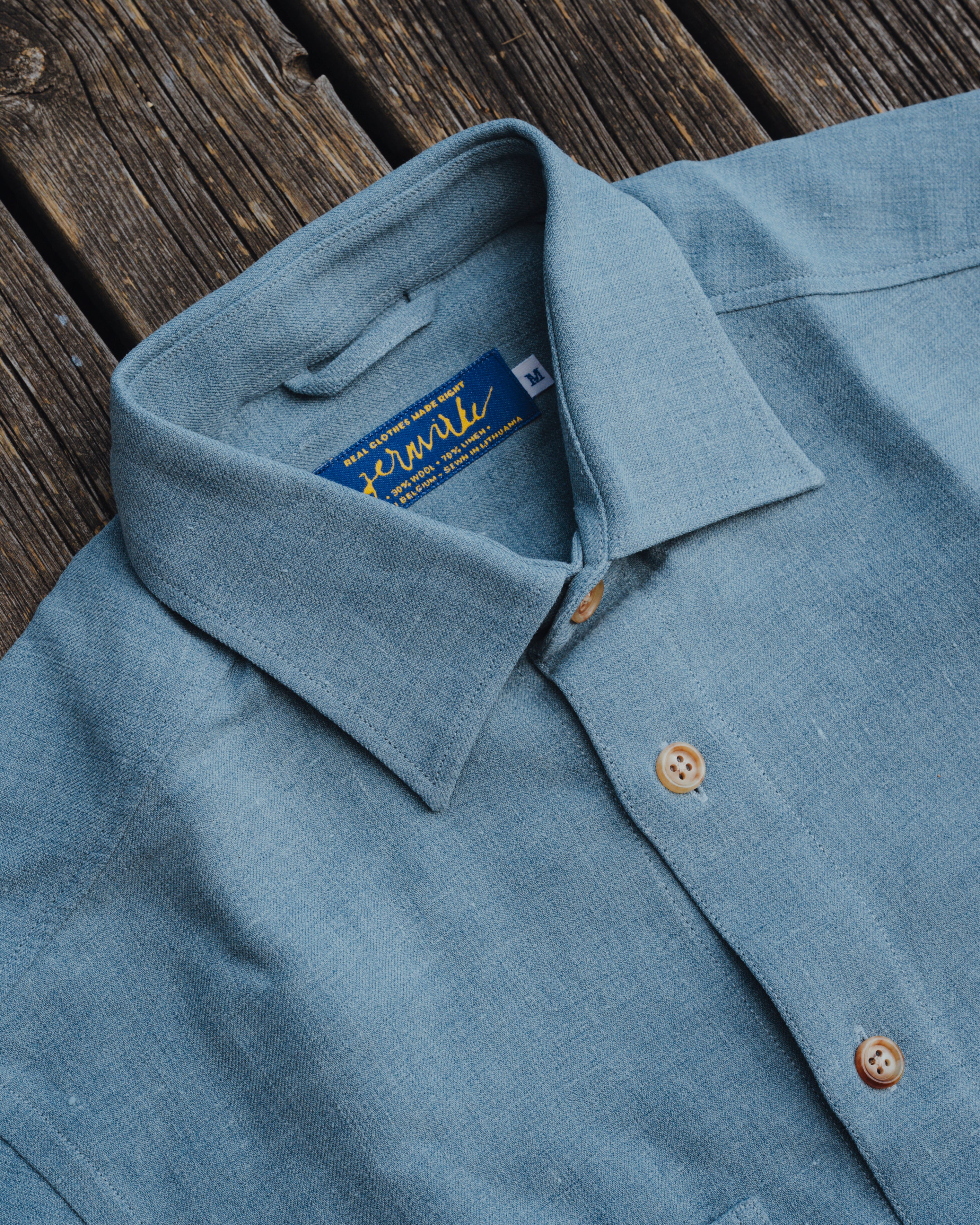 The Drifter Shirt - Mist Blue