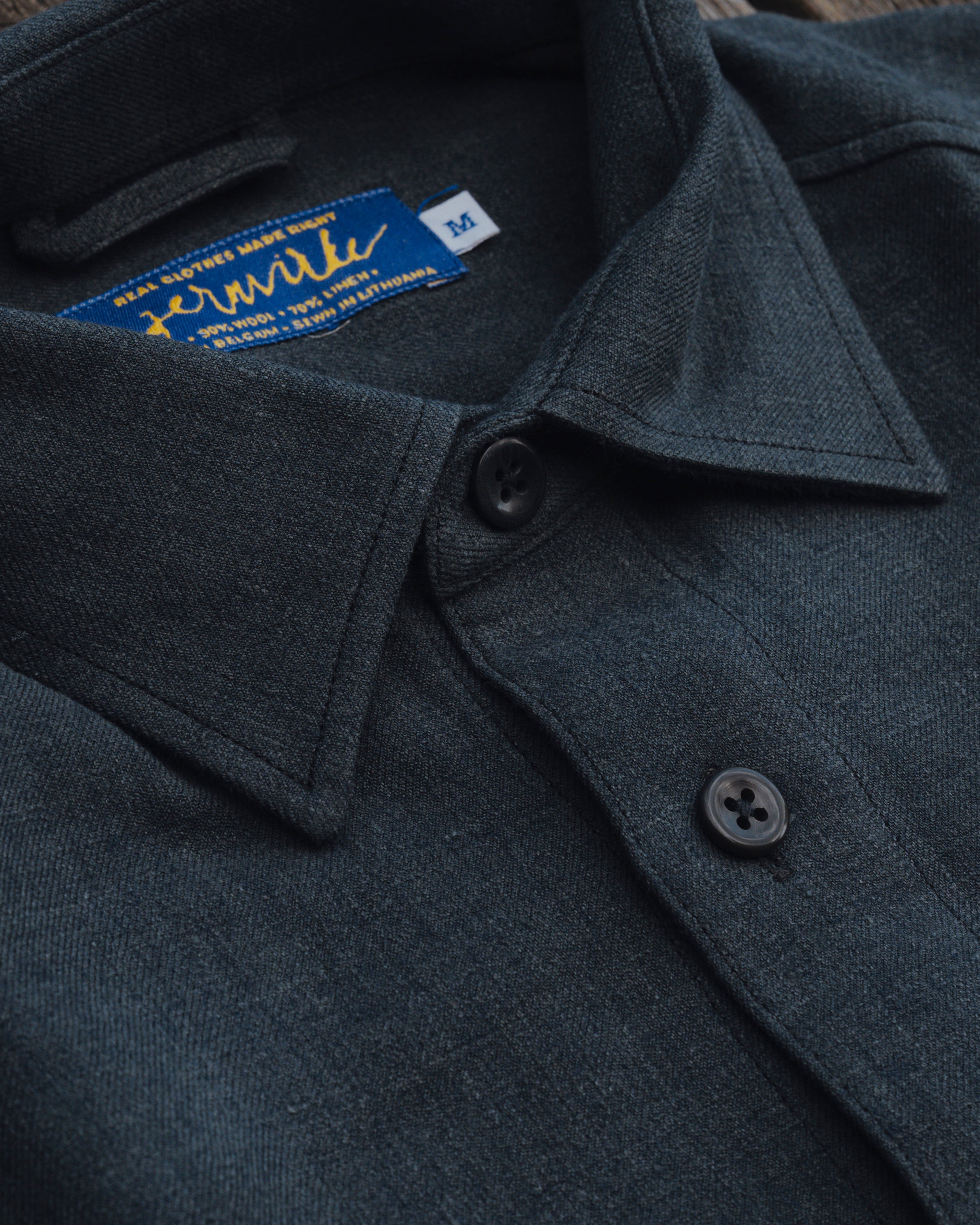 The Drifter Shirt - Charcoal