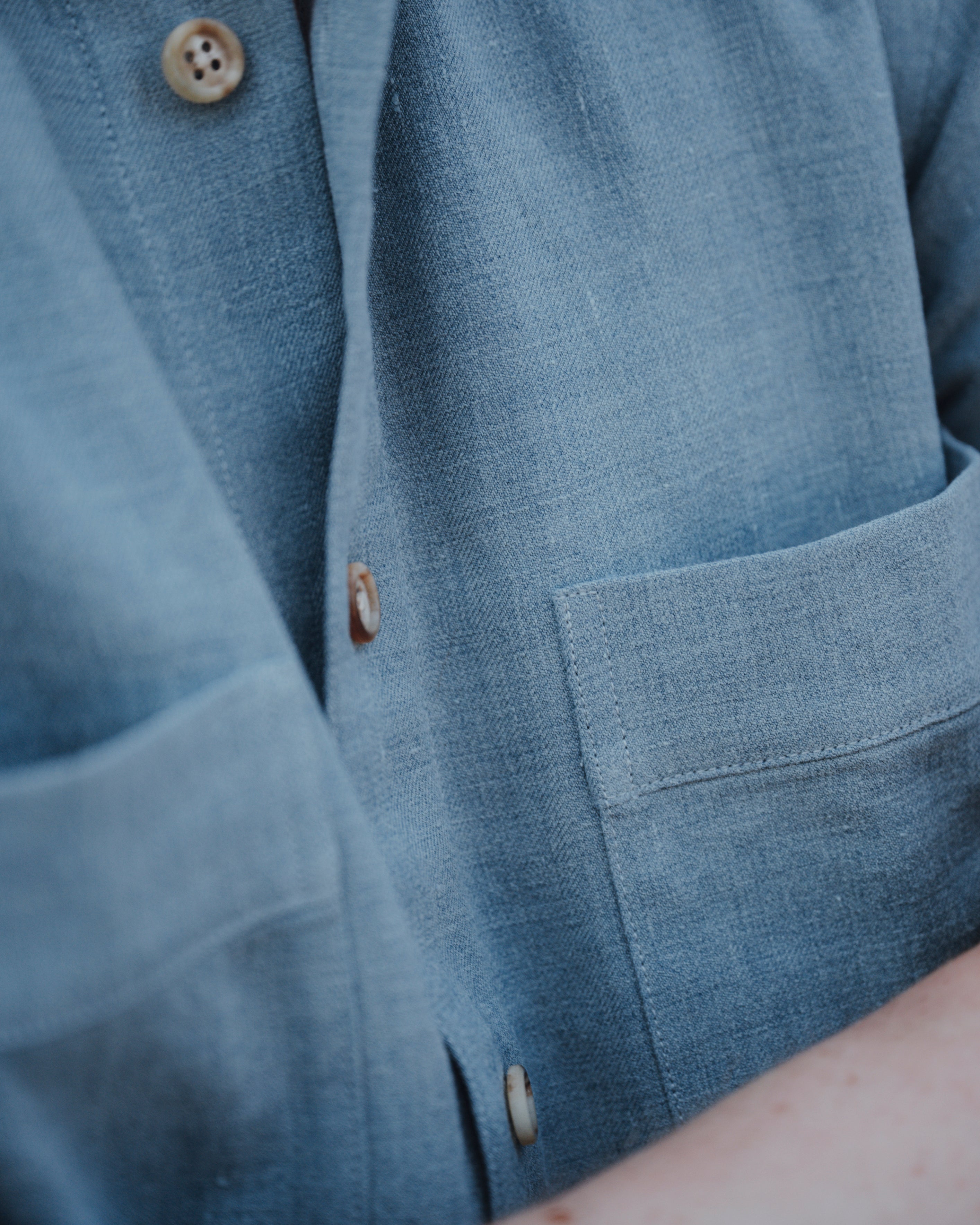 The Drifter Shirt - Mist Blue