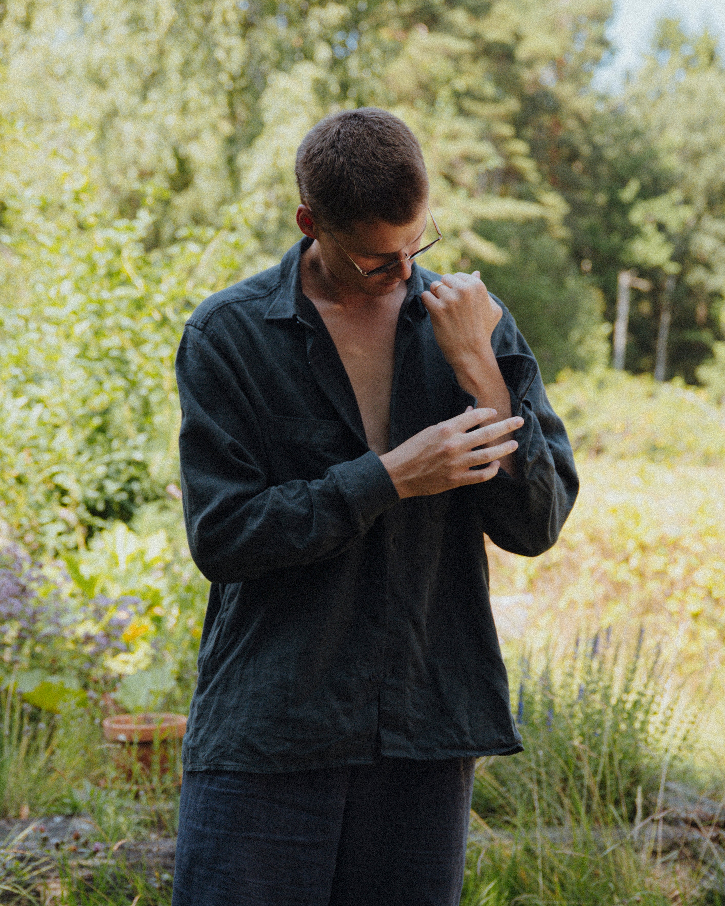 The Drifter Shirt - Charcoal