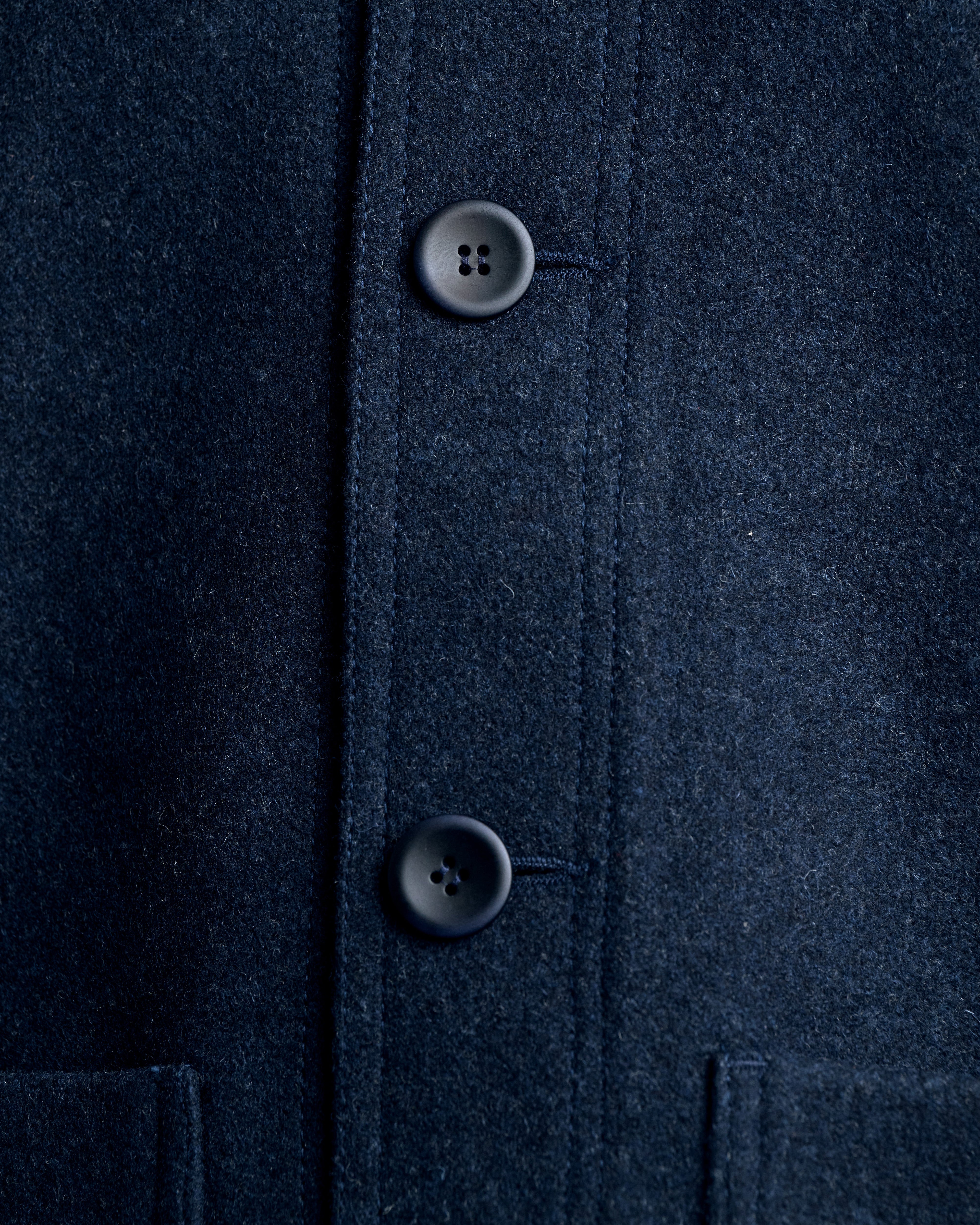 Highwind Felted Wool Jacket - Navy