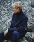 Highwind Felted Wool Jacket - Navy