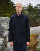 Highwind Felted Wool Jacket - Navy