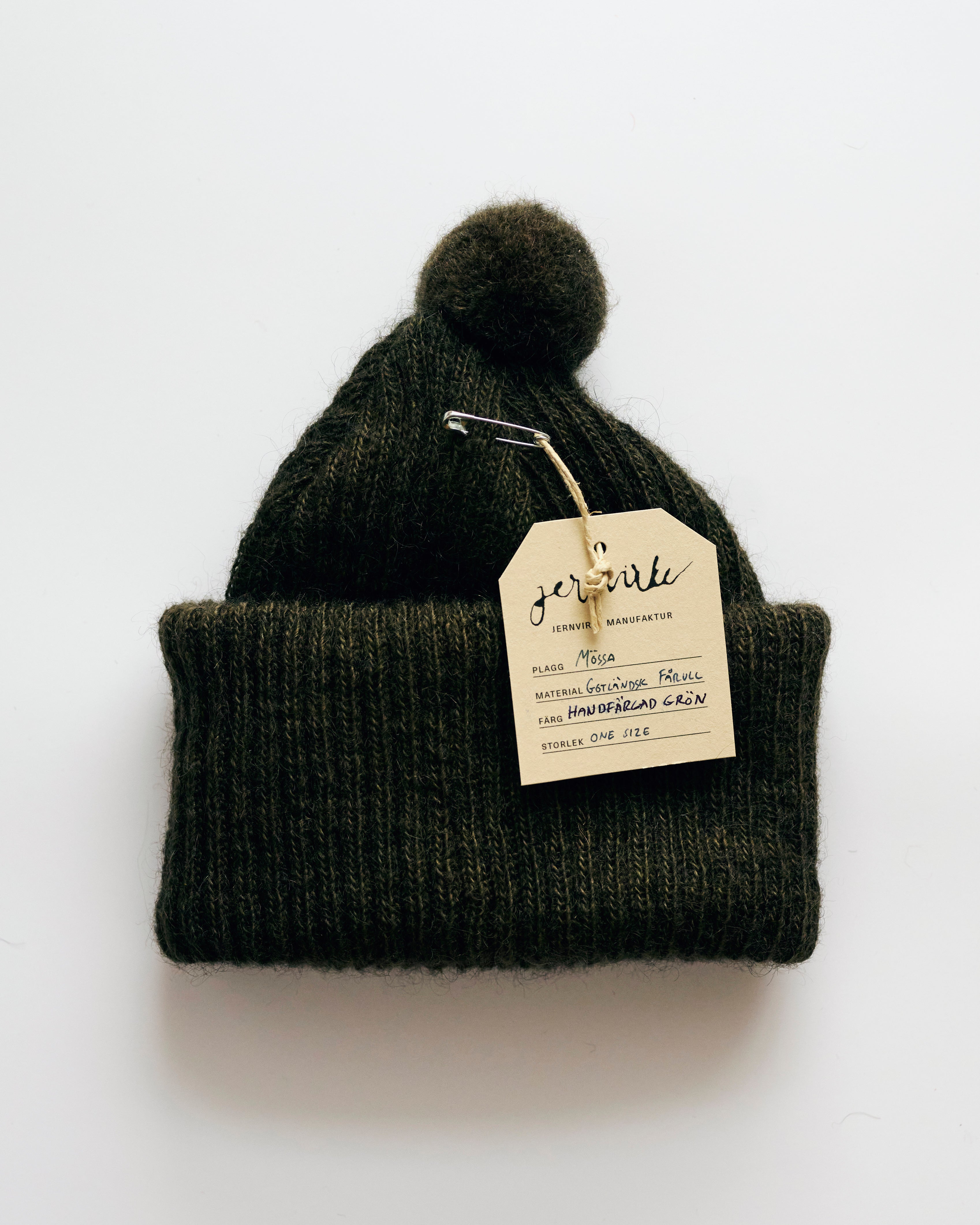 Winter green / One size / 100% Wool