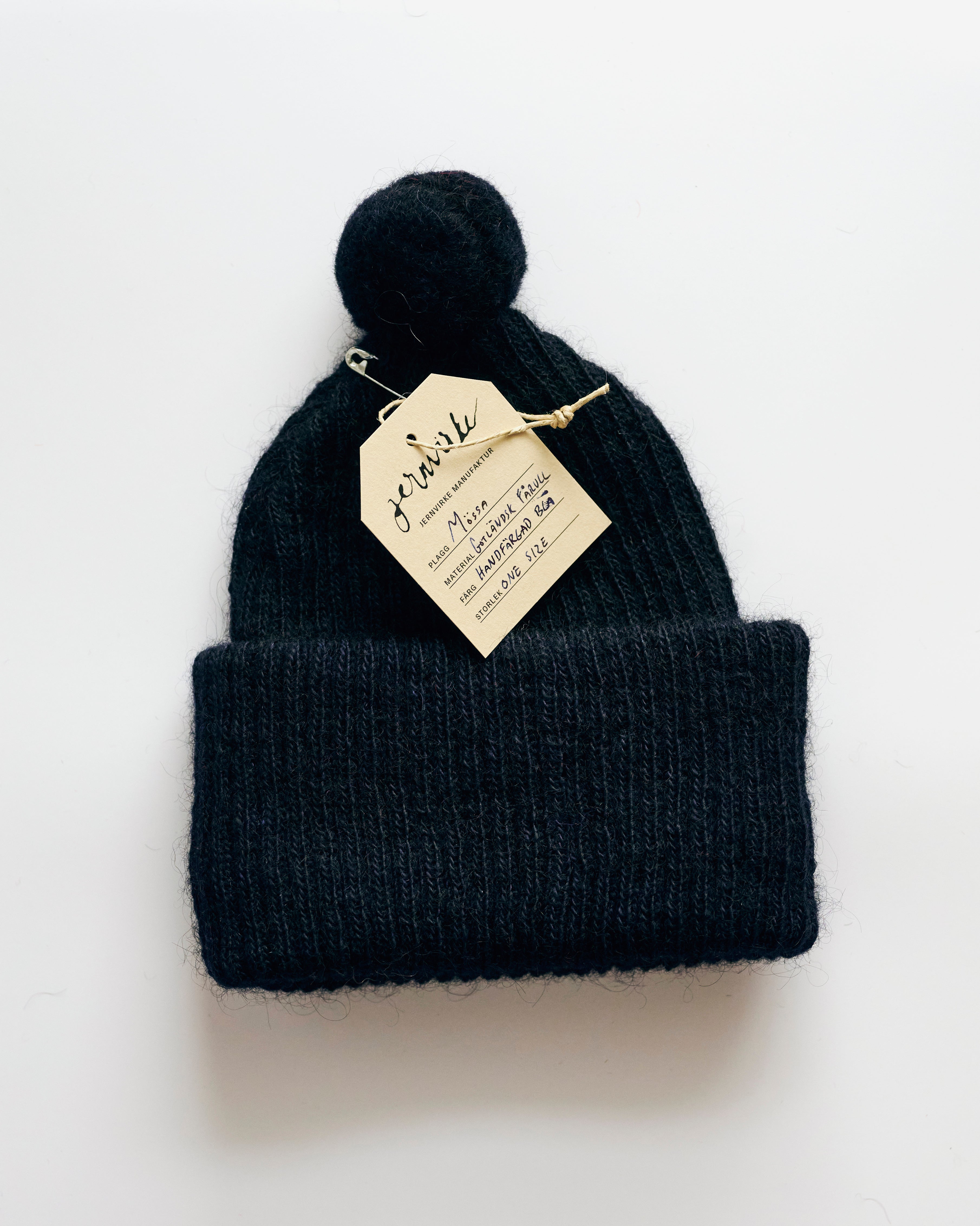 Dark Navy / One size / 100% Wool