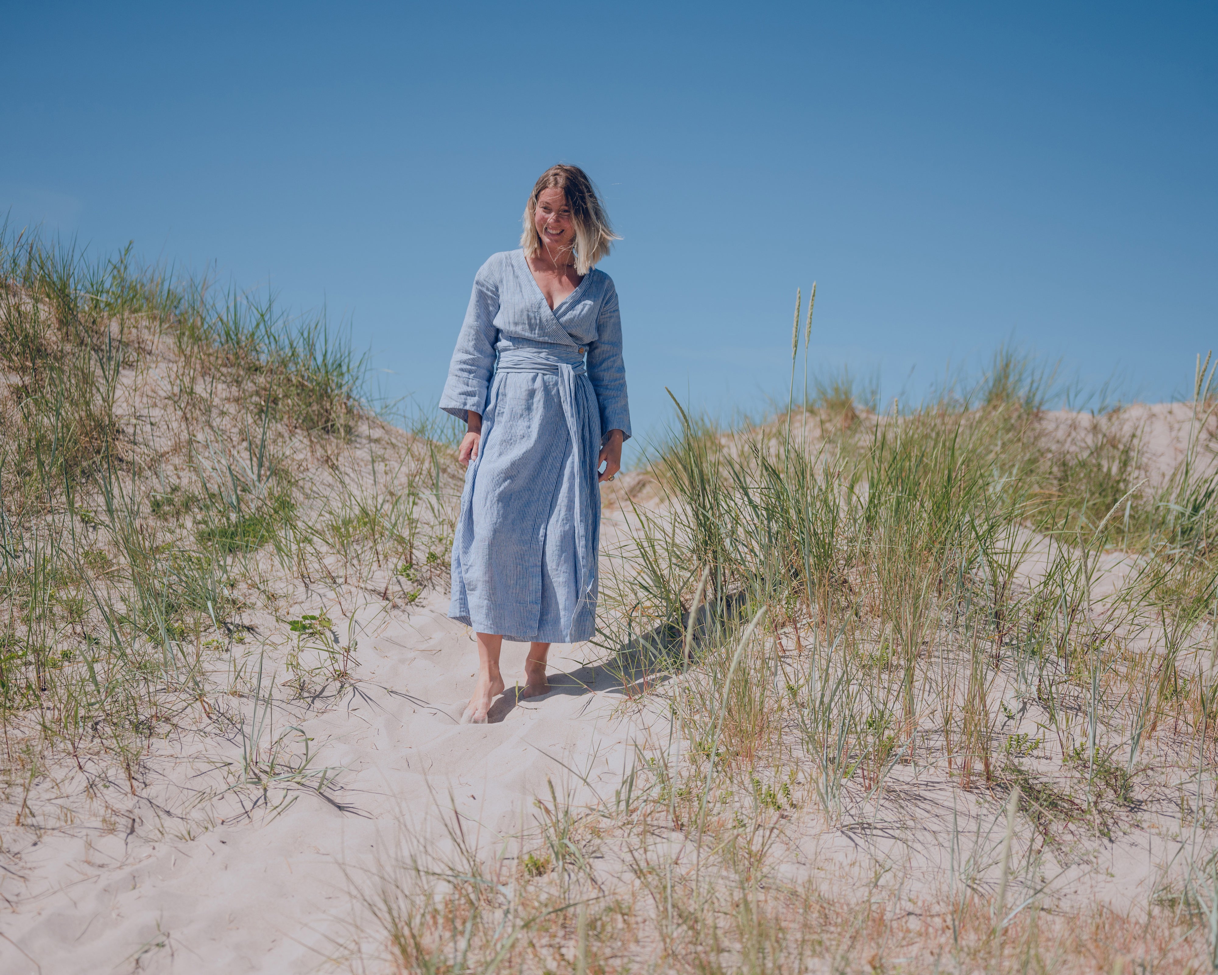 The Breeze Dress - Striped