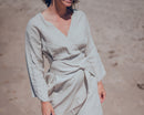 The Breeze Dress - Limestone grey