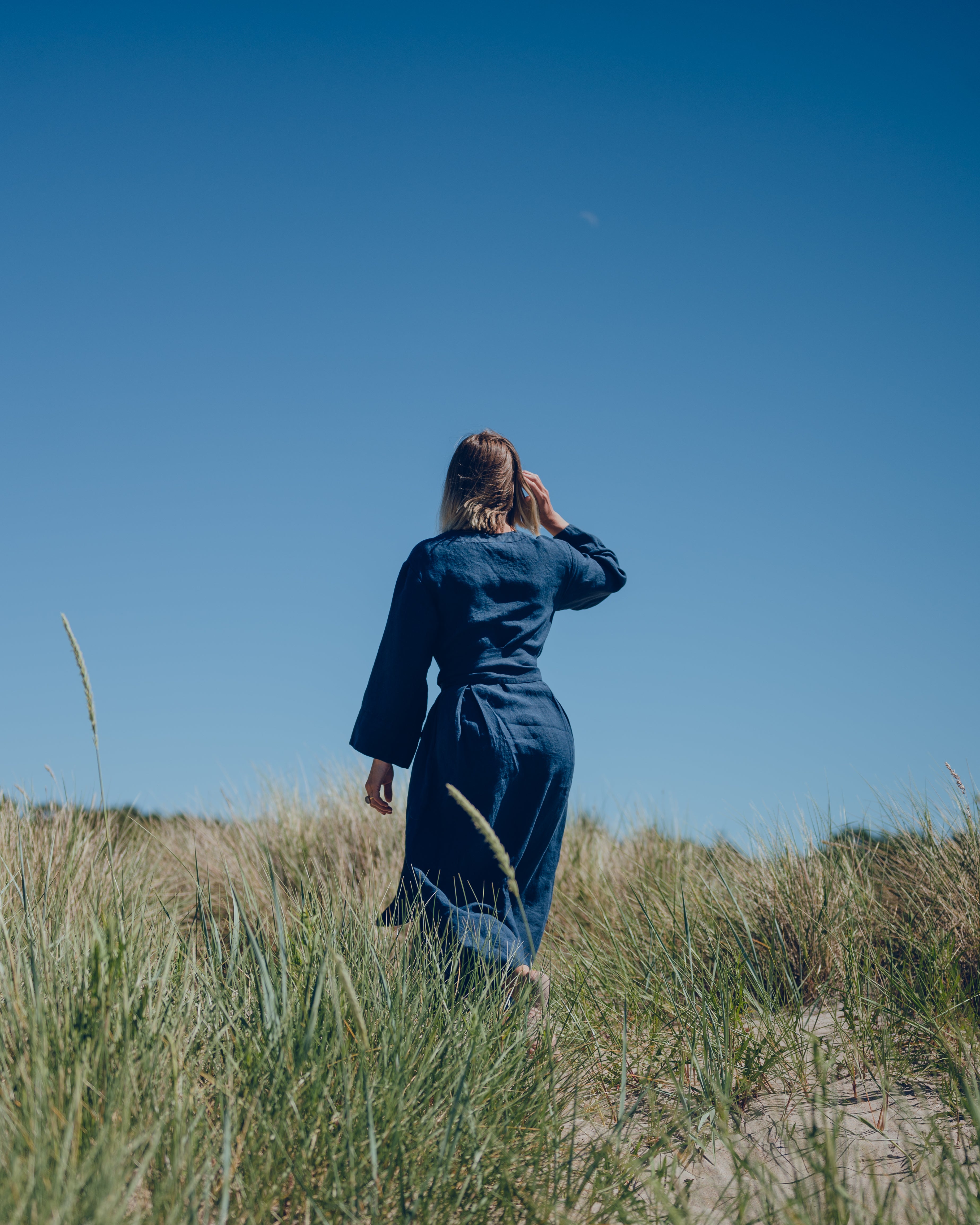 The Breeze Dress - Navy