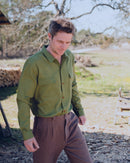 The Mañana Shirt - Sage green