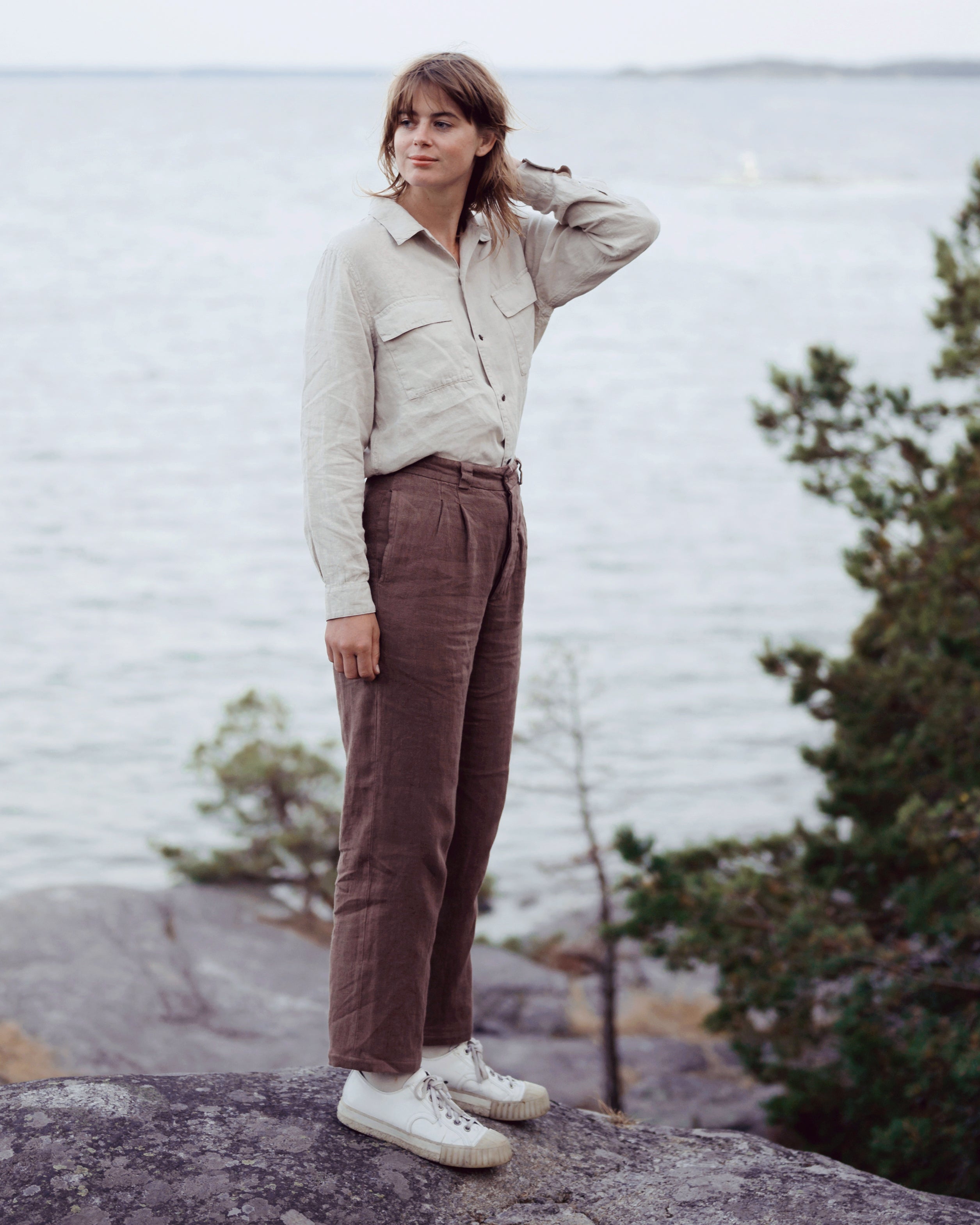 Thinker Trousers - Taupe